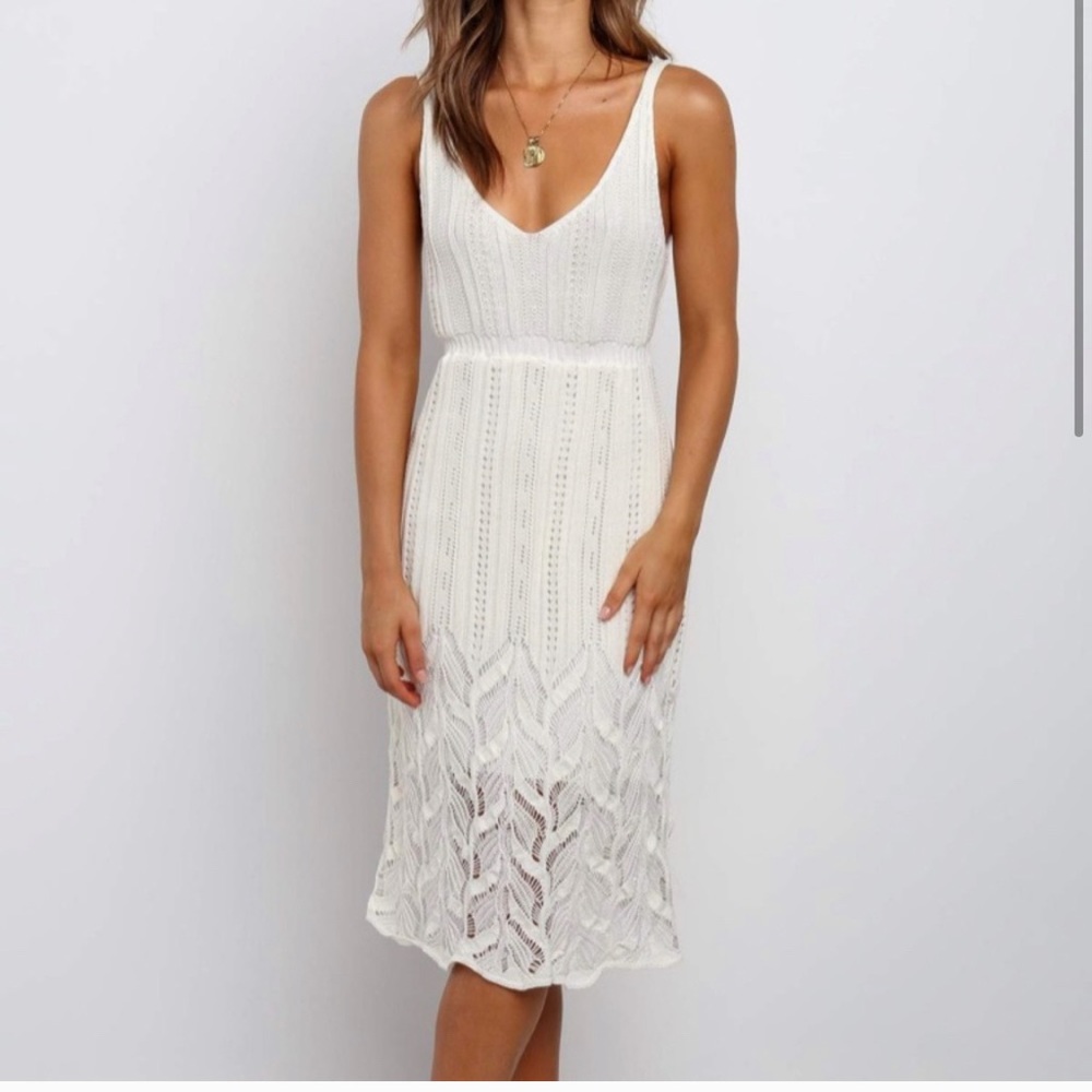 Soft Knit Midi Dress (Petal and Pup)